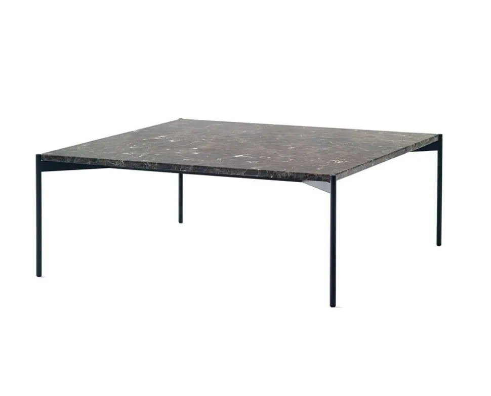 Plateau Soffbord 90x90 | Marmor Emperador Dark