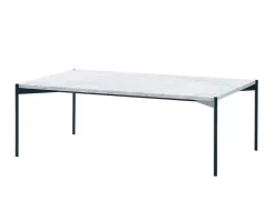 Plateau Soffbord 100x60 | Marmor White Carrera