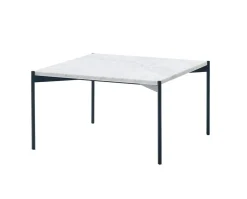 Plateau Soffbord 60x60 | Marmor White Carrera