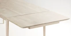 Prima Vista Bord | 180x90 + 1 ilägg | Ljus mattlackad björk