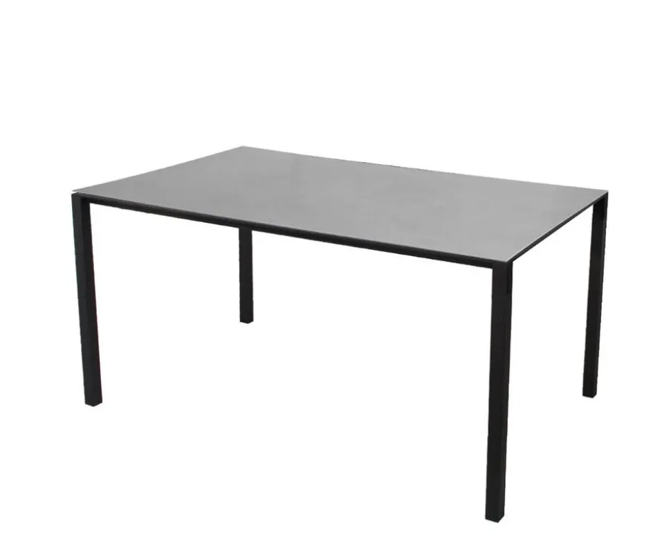 Pure Matbord | 150x90 | Lava Grey/Concrete Grey