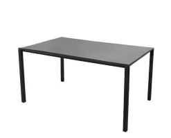 Pure Matbord | 150x90 | Lava Grey/Fossil Black