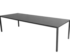 Pure Matbord 280x100 | Lava Grey/Nero Black