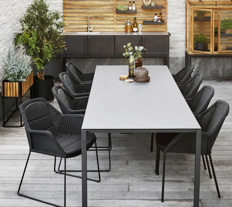 Pure Matbord 280x100 | Lava Grey/Toscana Sand