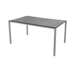 Pure Matbord | 150x90 | Light Grey/Fossil Black