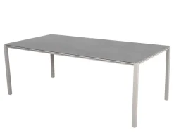 Pure Matbord 200x100 | Sand/Basalt