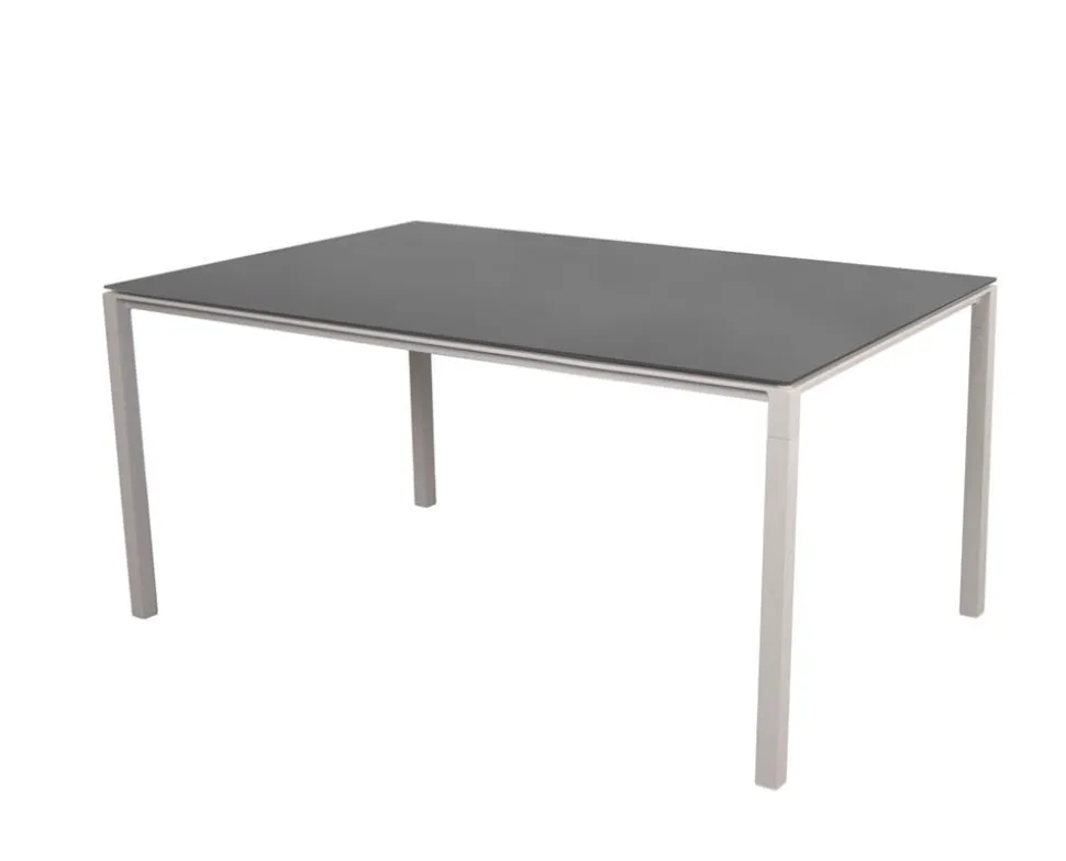 Pure Matbord | 150x90 | Sand/Nero Black