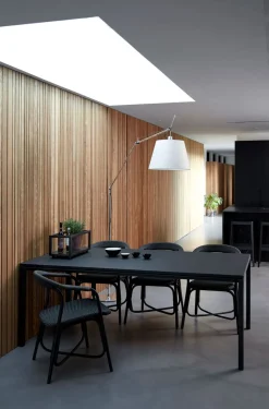 Pure Matbord 200x100 | Sand/Nero Black