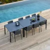 Pure Matbord 100x100 | Taupe/Basalt