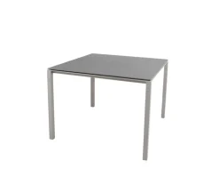 Pure Matbord 100x100 | Taupe/Basalt
