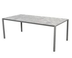 Pure Matbord 200x100 | Taupe/Multi Colour