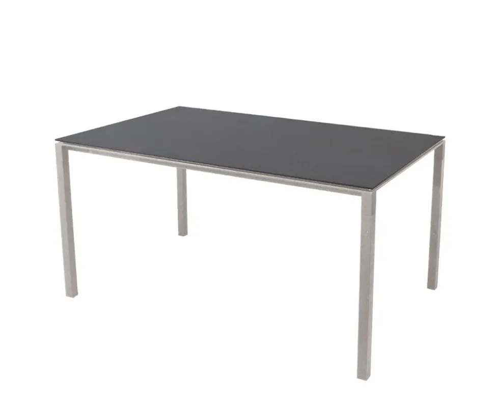 Pure Matbord | 150x90 | Taupe/Nero Black