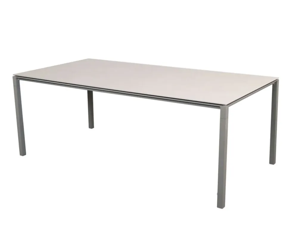 Pure Matbord 200x100 | Taupe/Toscana Sand