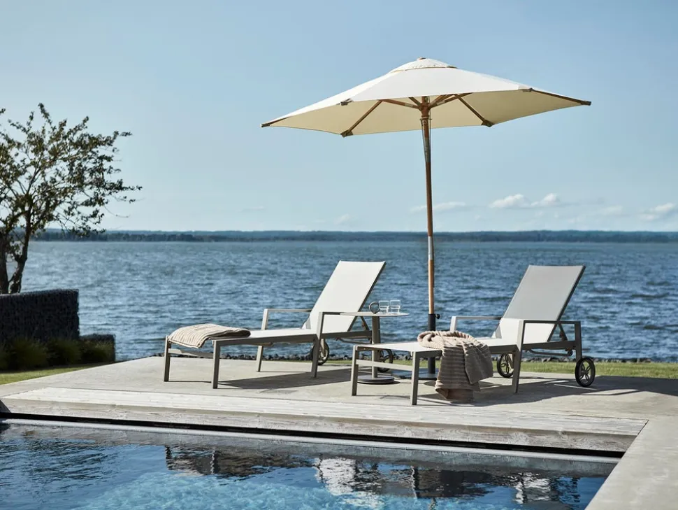 Reggio Träparasoll | Grå