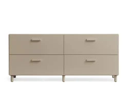 Relief Byrå Låg Beige | Ben