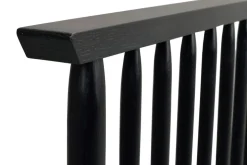 Riggins Sänggavel | Svart Ek