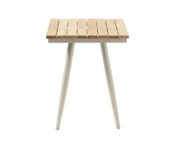 Rio Sidobord | Teak/Sandy Grey