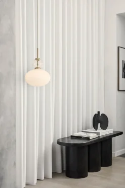 Rizzatto 32 Pendel | Satin Brass/Opal