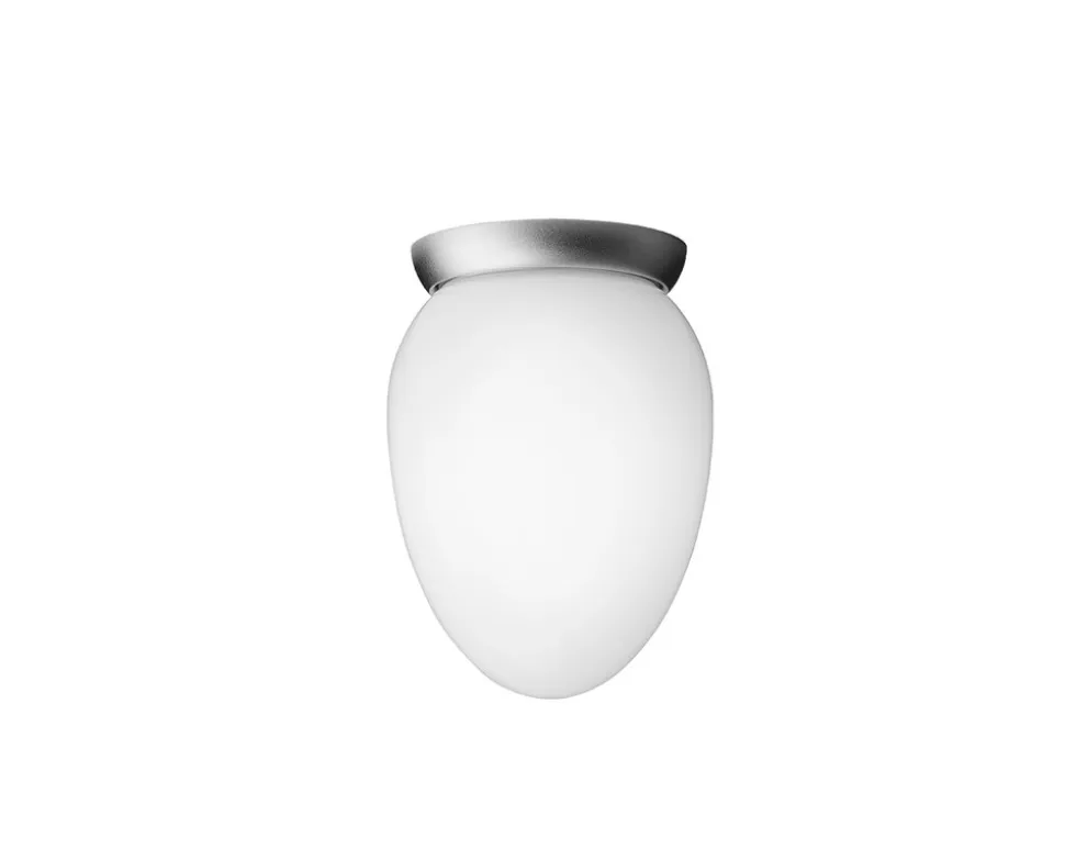 Rizzatto 171 Taklampa | Satin Silver/Opal