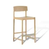 Rod Barstol 65 | Vitpigmenterad mattlackad ek