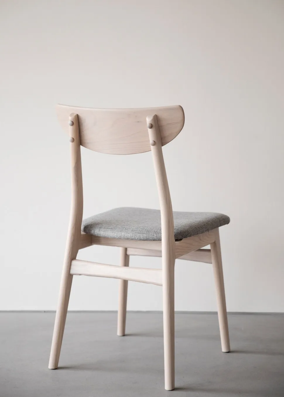 Rodham Stol | Brun ek, beige