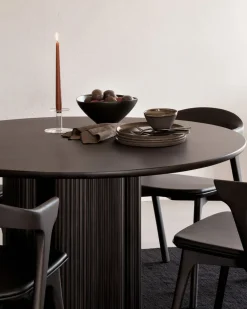Roller Max Matbord Ø150 | Mahogny