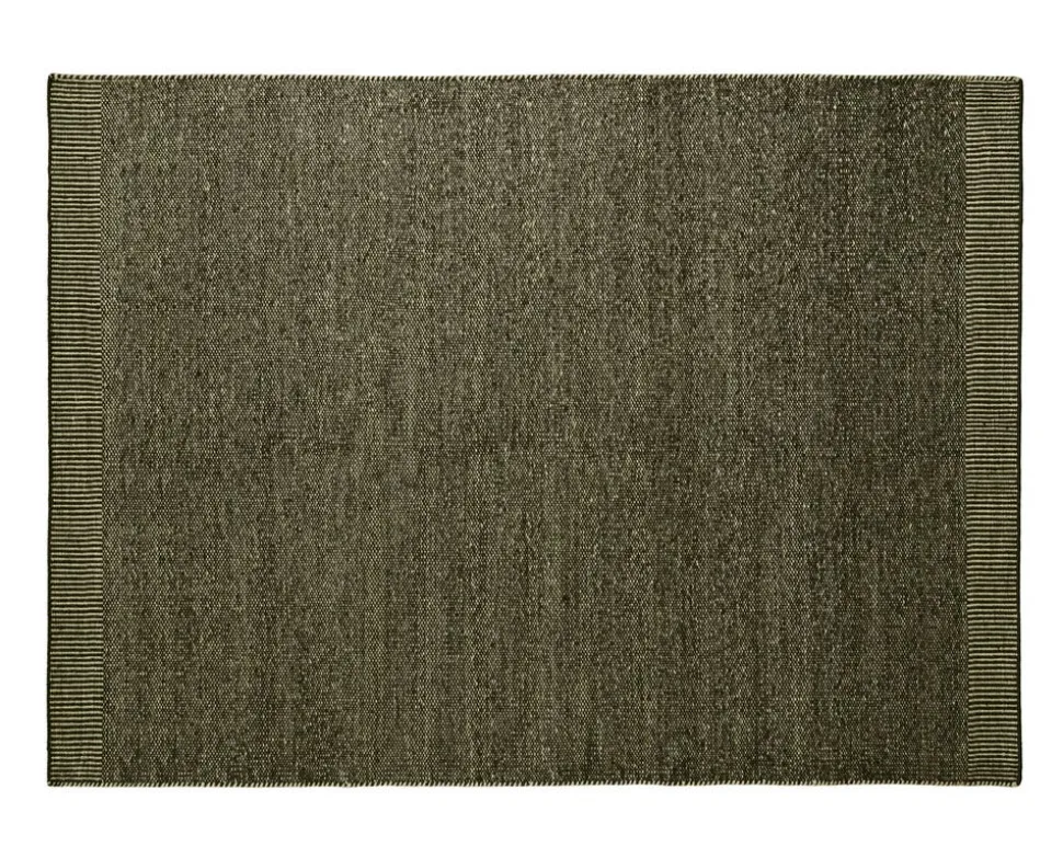 Rombo Matta 170x240 | White / Moss Green