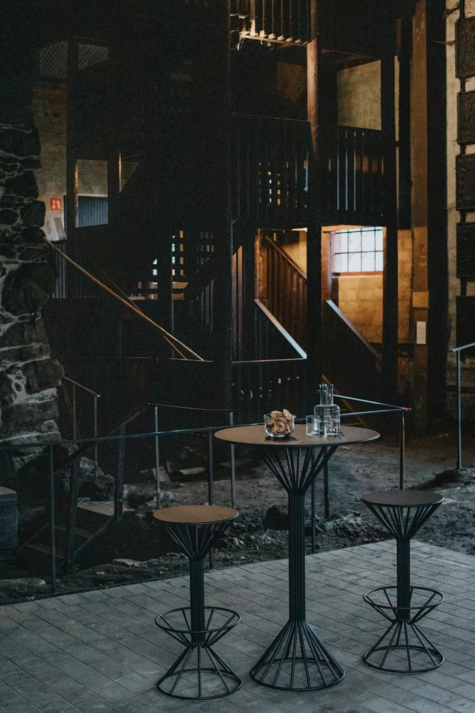 Roots Barpall | Svart