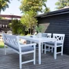 Rosenborg Trädgårdsset | Mahogny | Vit