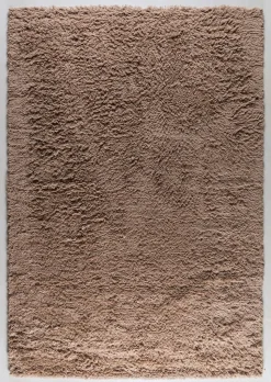 Rya matta nougat brown 200x300 SPECIALMÅTT