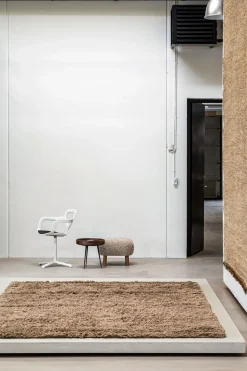 Rya matta nougat brown 200x300 SPECIALMÅTT