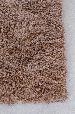 Rya matta nougat brown 200x300 SPECIALMÅTT
