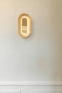 Sasi Vägglampa Small |Brass
