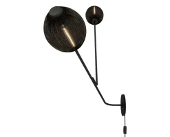Satellite Vägglampa | Svart