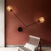 Satellite Vägglampa | Svart