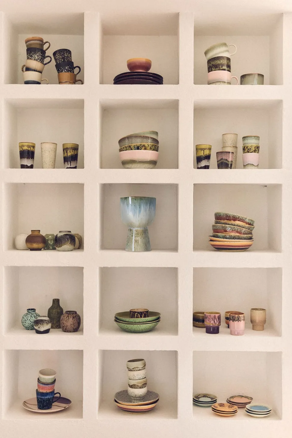 70s Ceramics Kaffemuggar 4-pack | Serendipity