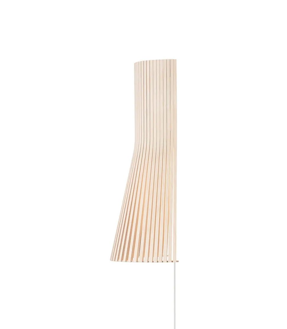 Secto small 4231 vägglampa Naturbjörk