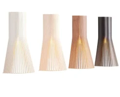 Secto small 4231 vägglampa Valnöt