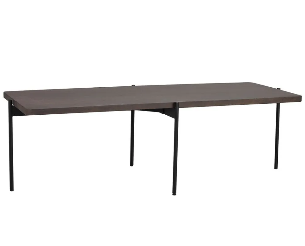 Shelton Soffbord | 145x60 Brun Ask