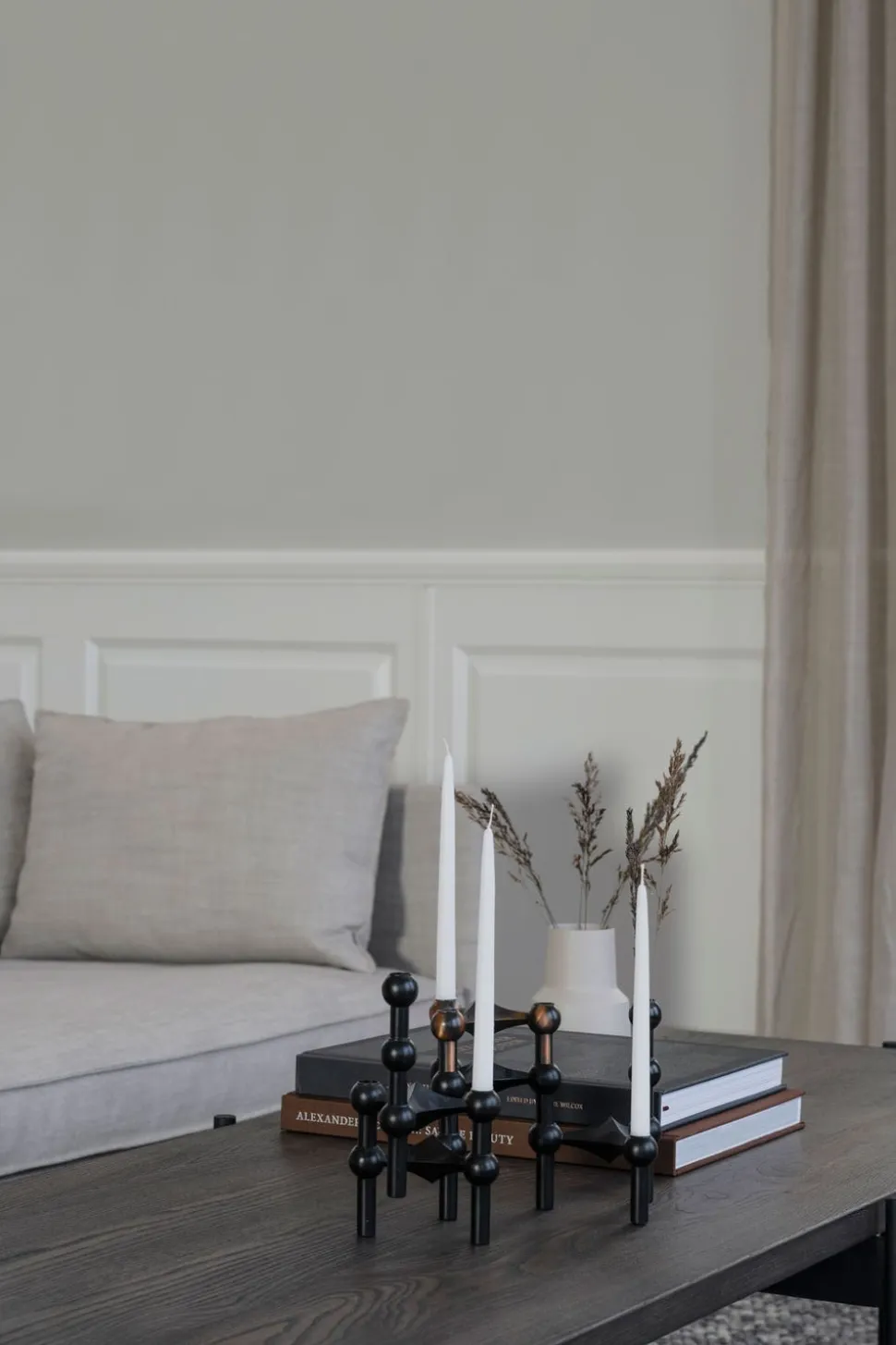 Shelton Soffbord | 145x60 Brun Ask
