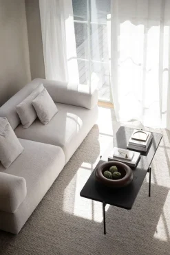 Shelton Soffbord | 145x60 Svart Ask