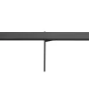 Shelton Soffbord | 145x60 Svart Ask