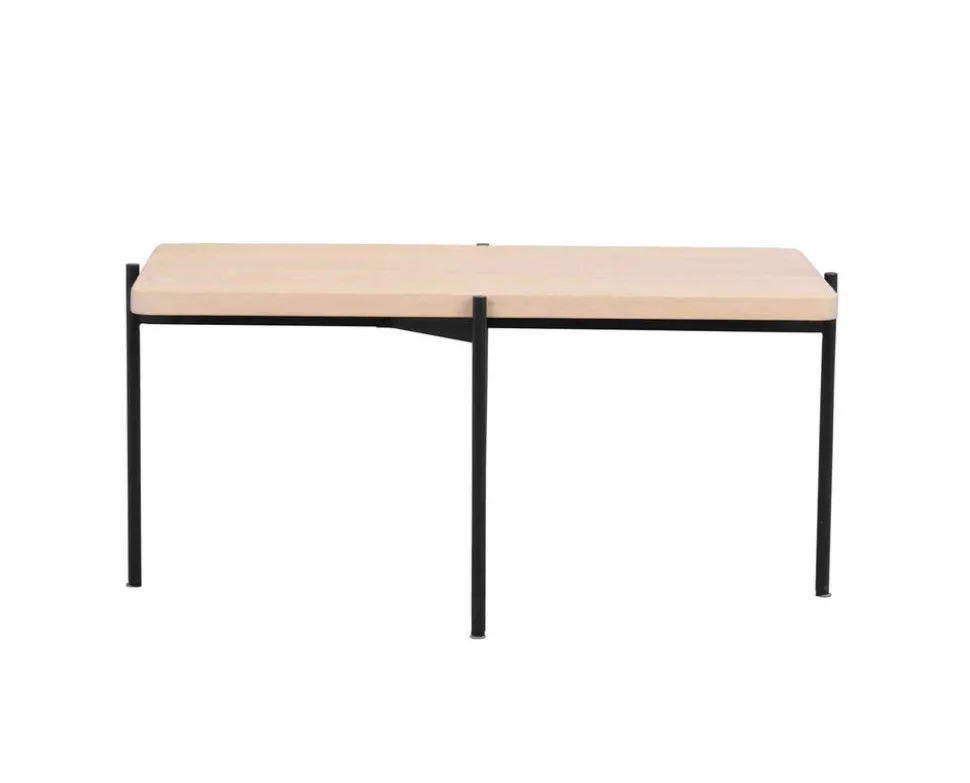 Shelton Soffbord | 95x50 Vitpigm. Ek