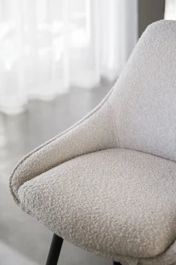 Sierra Barstol | Beige Bouclé