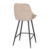 Sierra Barstol | Beige Sammet