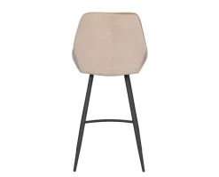 Sierra Barstol | Beige Sammet