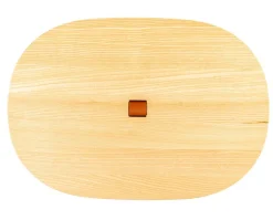 Sierra Sidobord Ask / Svart Läder
