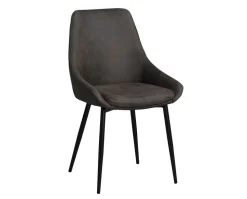 Sierra Stol | Mörkgrå Microfiber