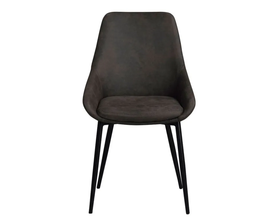 Sierra Stol | Mörkgrå Microfiber