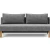Sly Wood Bäddsoffa | Ek | 563 Twist Charcoal